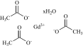 Gadolinium(III) acetate hexahydrate