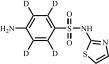 Sulfathiazole-D4