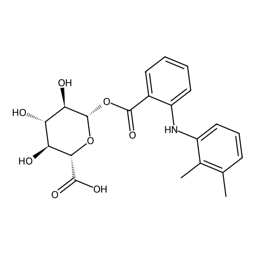 "1-O-(2-(2,3-Dimethylphenyl)aminobenzoyl)glucopyranuronic acid"
