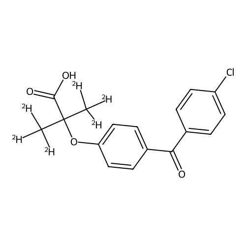 Fenofibrate EP Impurity B-d6 (Fenofibric Acid-d6)