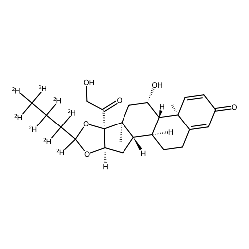 Budesonide-d8 (Mixture of Diastereomers)