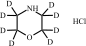 Morpholine-d8 Hydrochloride