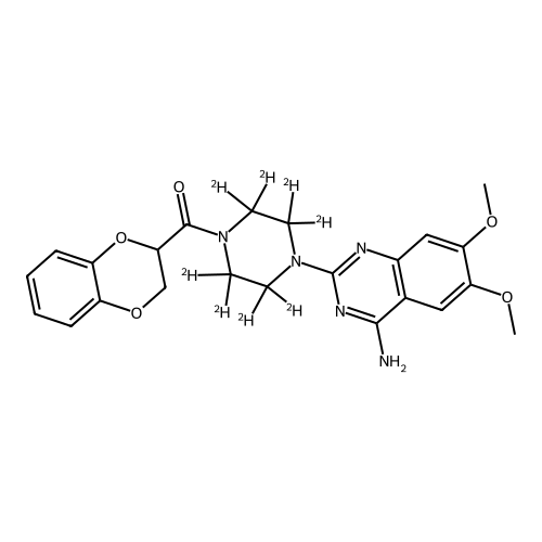 (±)-Doxazosin-d8