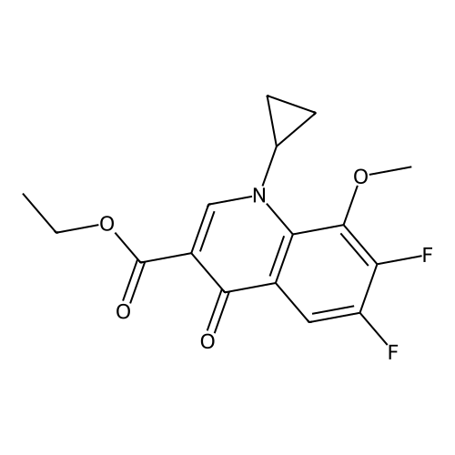 Moxifloxacin Difluoro Methoxy Ethyl Ester