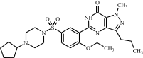 Cyclopentynafil