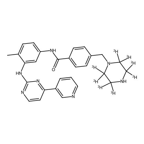 Imatinib EP Impurity C-d8 (N-Desmethyl Imatinib-d8)