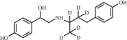 Ractopamine-d6 (Mixture of Diastereomers)