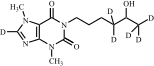 Hydroxy Pentoxifylline-d6 (rac-Lisofyllined6)