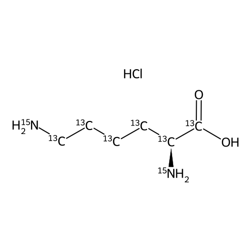 "L-Lysine-13C6,15N2 Hydrochloride"