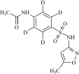 Acetylsulfamethoxazole-d4