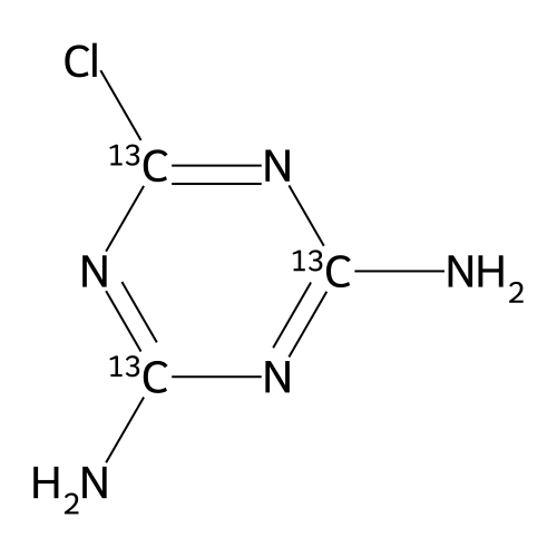 Desethyldesisopropyl Atrazine-13C3