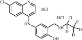 N-Desethyl Amodiaquine-d5 DiHCl