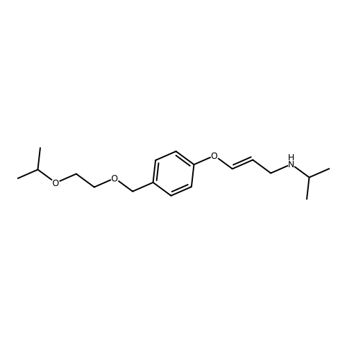Bisoprolol EP Impurity E(Mixture of Z and E Isomers)