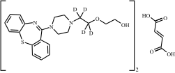 Quetiapine-d4 Hemifumarate