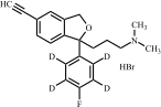 Citalopram-d4 Hydrobromide