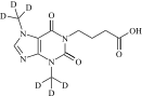 Pentoxifylline Acid-D6