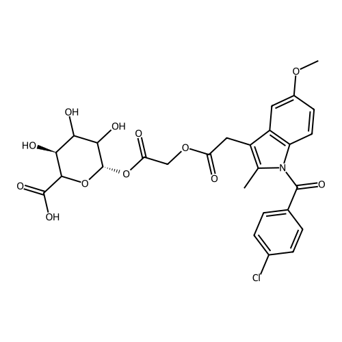 Acemetacin-acyl-beta-D-glucuronide