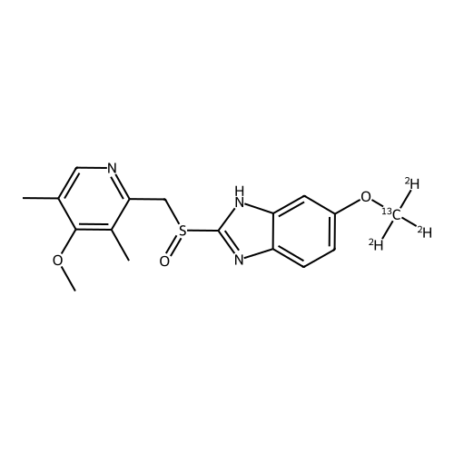 Omeprazole-13C,D3