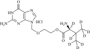 Valacyclovir-d8 Hydrochloride(L-valine-d8)
