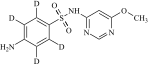 Sulfamonomethoxine-D4