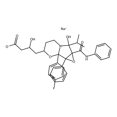 Atorvastatin Cyclic (Fluorophenyl) Sodium Salt