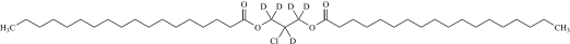 "1,3-Distearoyl-2-Chloropropanediol-d5"