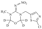 Thiamethoxam D4 (oxadiazine D4)