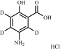 Mesalamine-d3 HCl