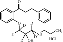 Propafenone-d5 HCl