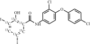 Rafoxanide-13C6