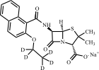 Nafcillin-d5 Sodium Salt