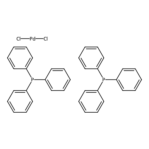 trans-Dichlorobis(triphenylphosphine)palladium(II), Pd 14.0% min