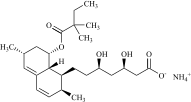 Simvastatin EP Impurity A(Ammonium Salt)