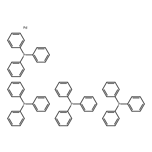 Tetrakis(triphenylphosphine)palladium(0) 99.8% (metals basis) Pd 9% min