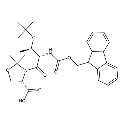 "Fmoc-Thr(tBu)-Ser(Psi(Me,Me)pro)-OH"