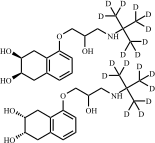 Nadolol-d9 (Mixture of Diastereomers)