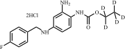 Retigabine (Ezogabine)-d5 DiHCl