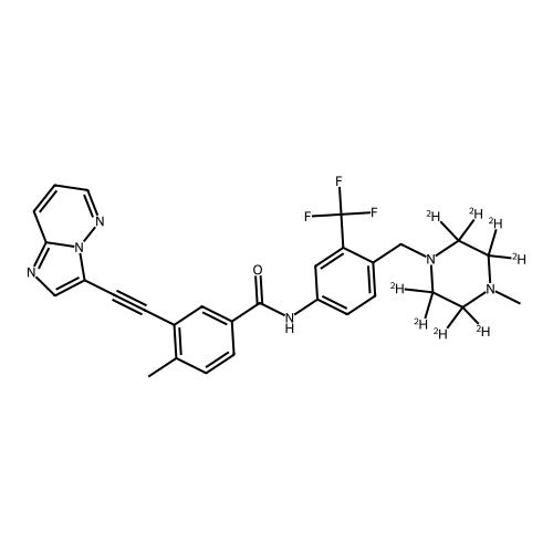 Ponatinib-d8