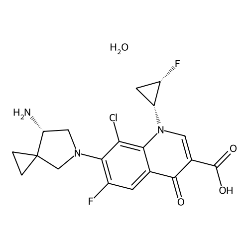 Sitafloxacin hydrate