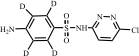 Sulfachlorpyridazine-d4