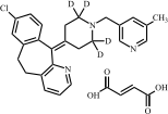 Rupatadine-d4 Fumarate