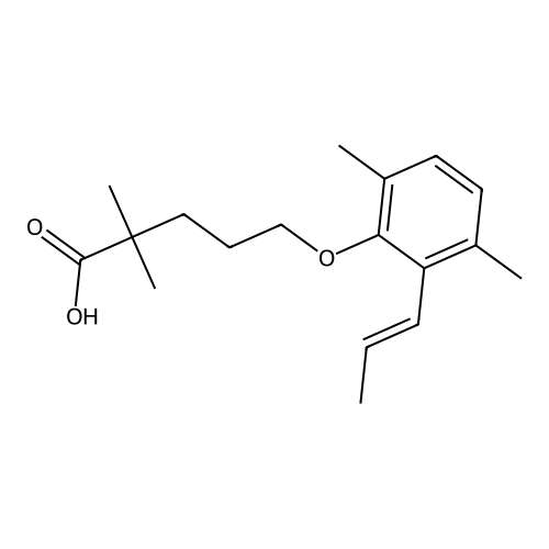 Gemfibrozil Related Compound 16 (6-Propenyl Gemfibrozil) (Mixture of Z and E Isomers)