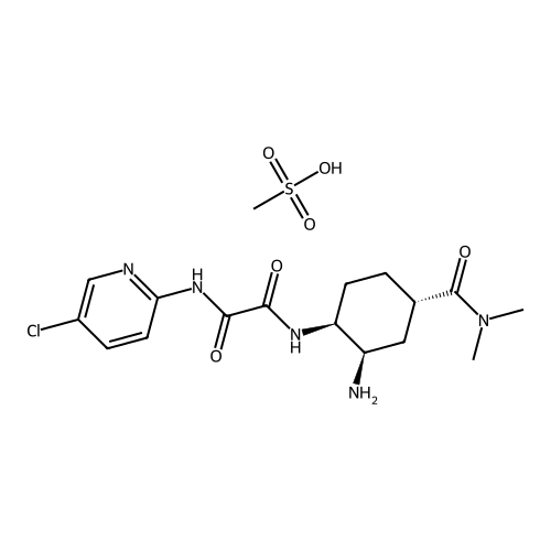 "Edoxaban Impurity 40 (1S,2R,4S) Mesylate"