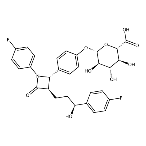 Ezetimibe Phenoxy Glucuronide