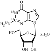 "Guanosine-13C,15N2 ·X Hydrate"