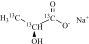 SODIUM L-LACTATE 13C3