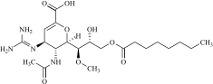 Laninamivir octanoate