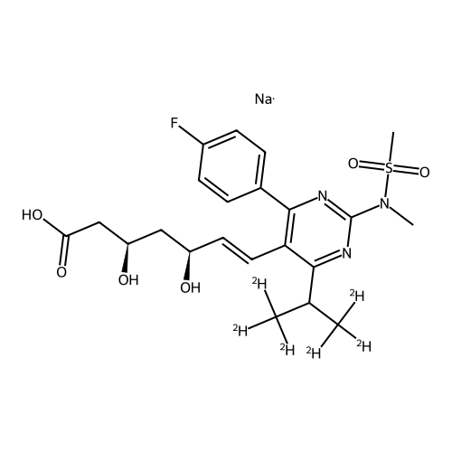 Rosuvastatin-d6 Sodium Salt