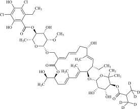 Fidaxomicin-D7