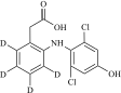 4’-Hydroxy Diclofenac-d4